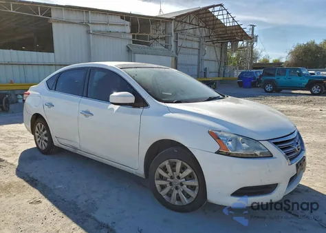 2015 Nissan Sentra S from USA, damaged, VIN 3N1AB7AP8FY334507
